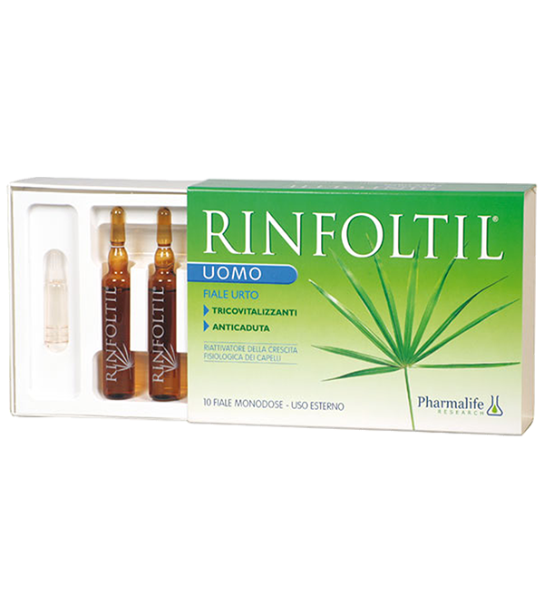 Rinfoltil Men’s tricovitalizing and anti-hair loss vials